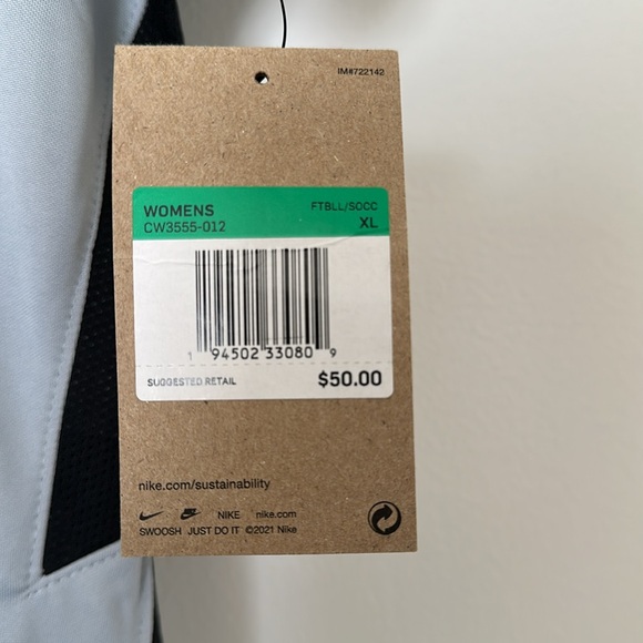 NIKE Dri-Fit Soccer Shirt. Sz. XL - Picture 6 of 8